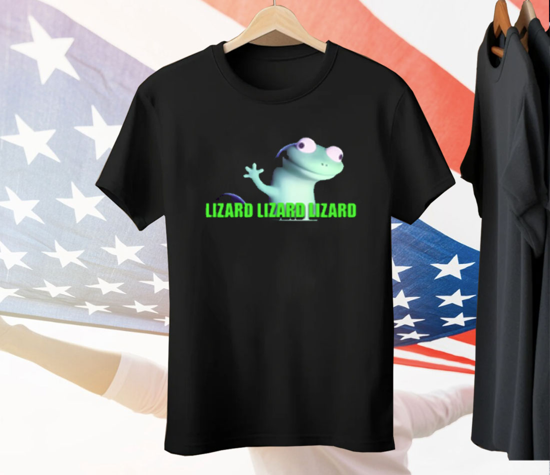 Lizard Lizard Lizard Tee Shirt