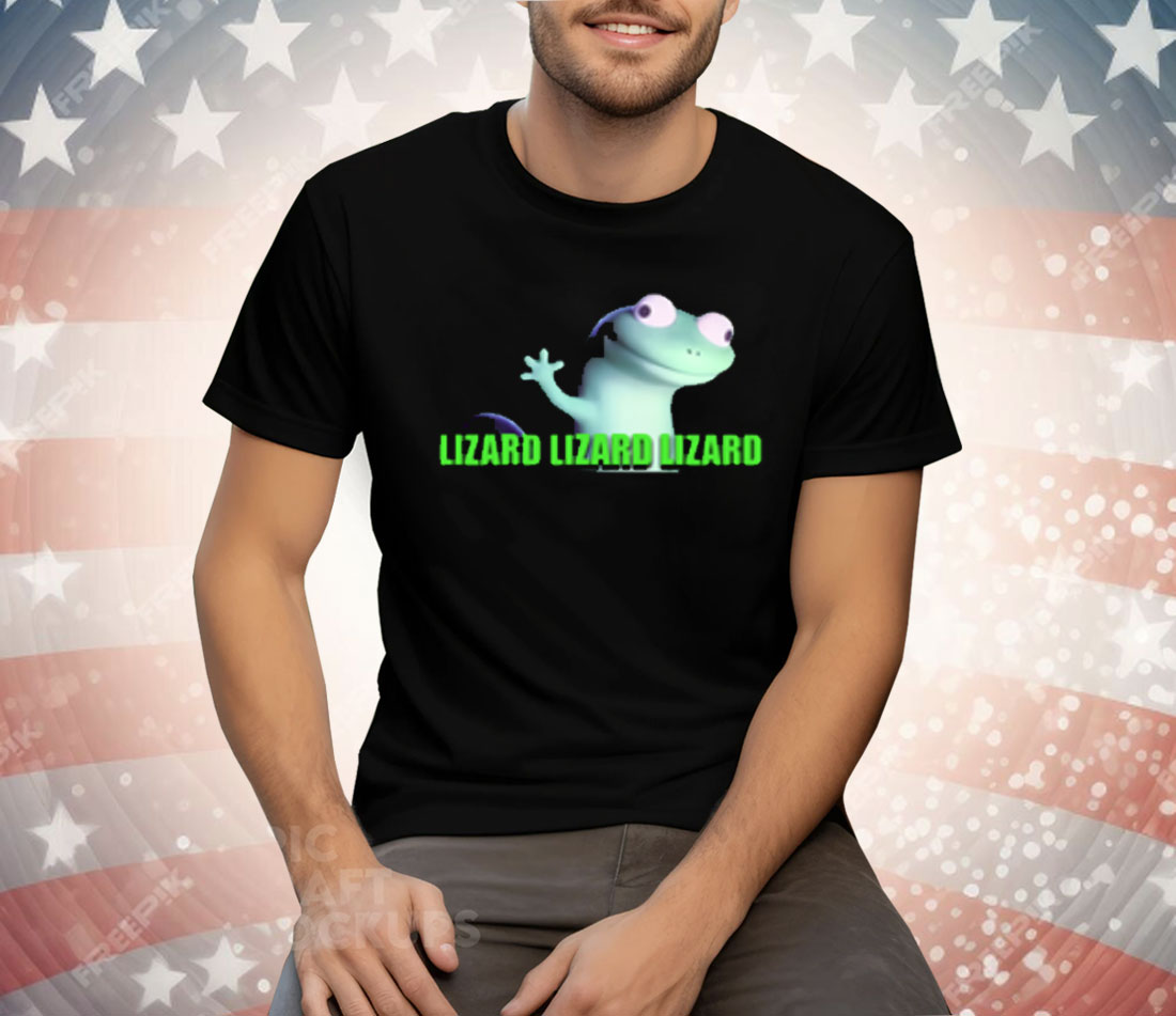 Lizard Lizard Lizard Tee Shirt