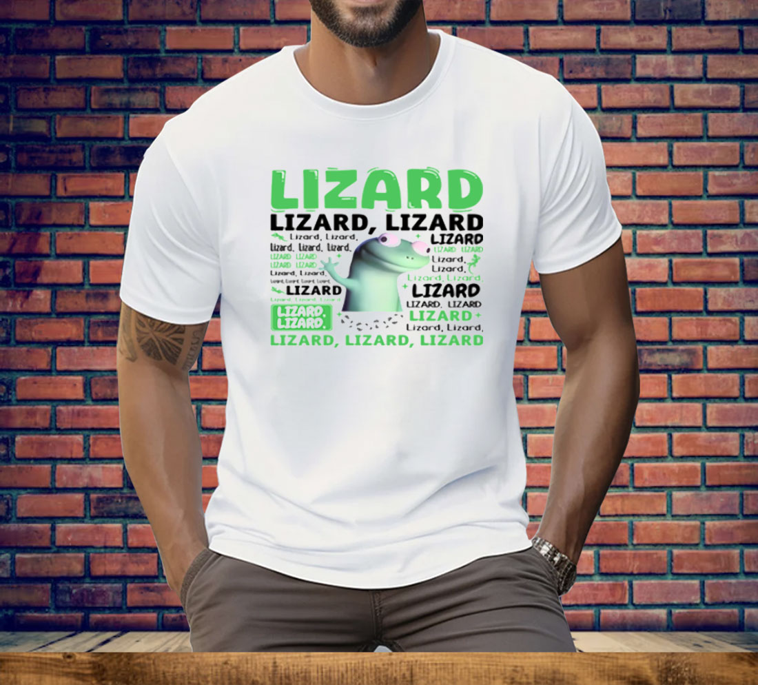Lizard Lizard Lizard Tee Shirt
