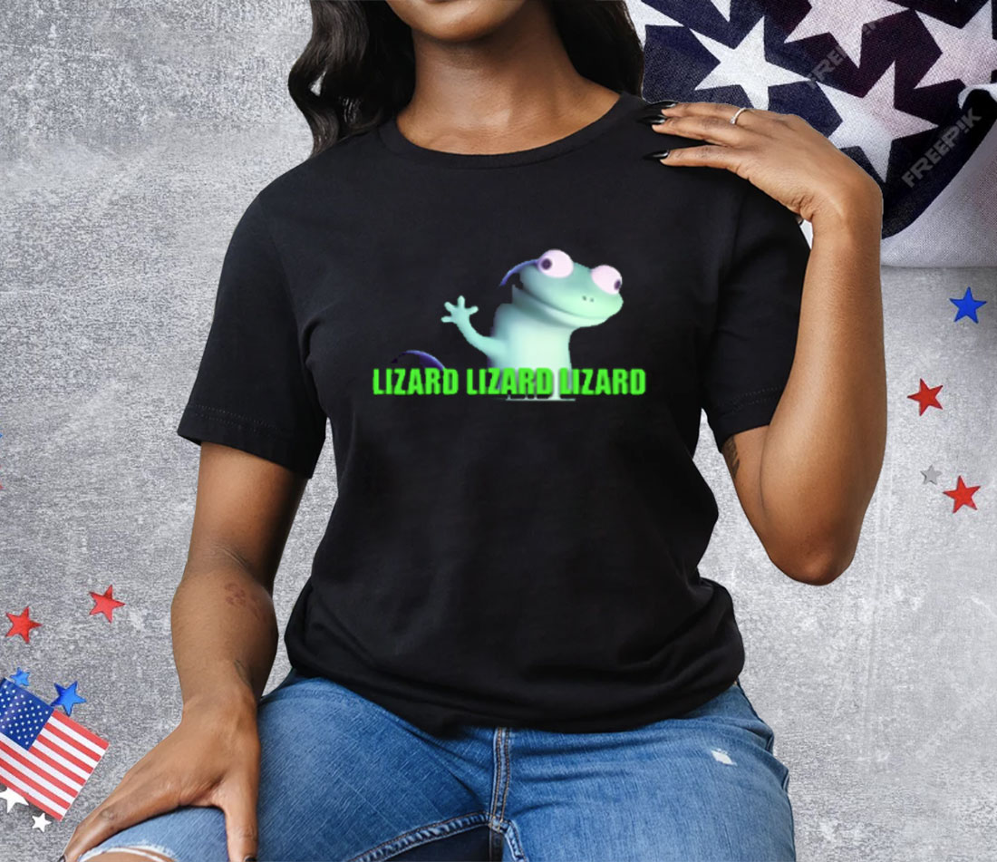 Lizard Lizard Lizard Tee Shirt