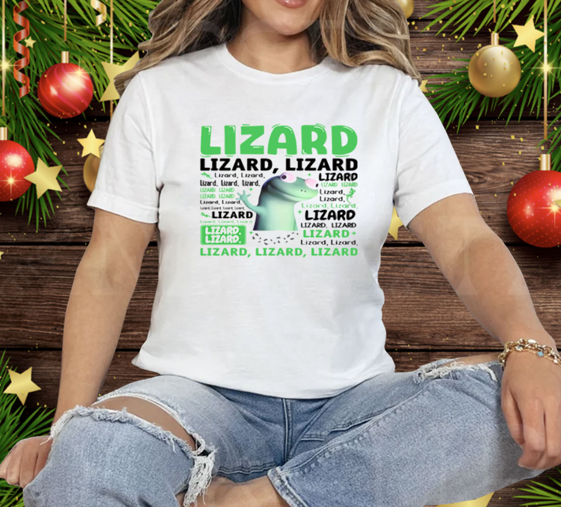 Lizard Lizard Lizard Tee Shirt
