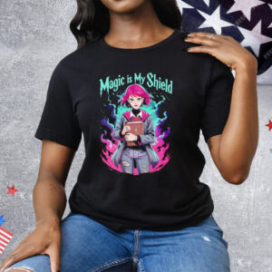 Magic Is My Shield Fantasy Young Girl Tee Shirt