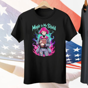 Magic Is My Shield Fantasy Young Girl Tee Shirt