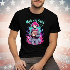 Magic Is My Shield Fantasy Young Girl Tee Shirt