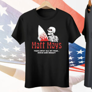 Matt Mays Take Away All My Fear Nice And Easy Skeleton Tee Shirt