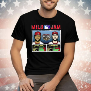MiLB Jam Chourio & Turang Wisconsin Timber Rattlers Tee Shirt