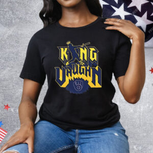 Milwaukee Brewers King Vaughn Tee Shirt