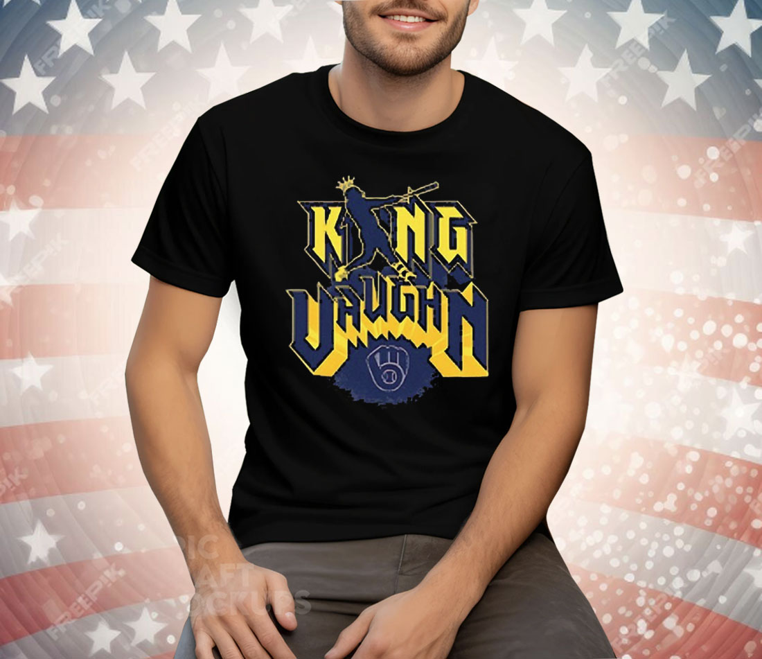 Milwaukee Brewers King Vaughn Tee Shirt