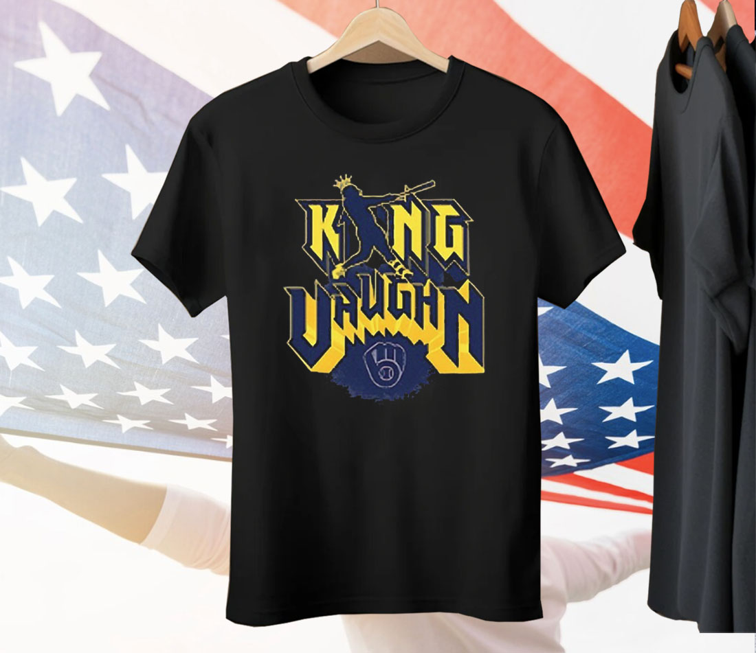 Milwaukee Brewers King Vaughn Tee Shirt