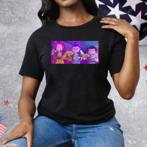 Mira Rumi And Zoey Eating Ramyeon Angrily Tee Shirt