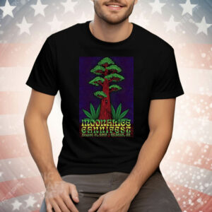 Moonalice At Cannifest On Aug 31 2025 Tree Tee Shirt