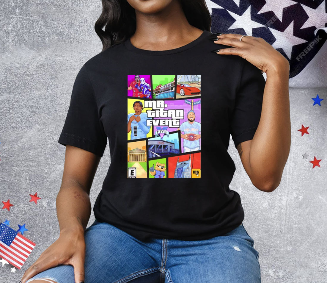 Mr Titan Event Five GTA Tee Shirt