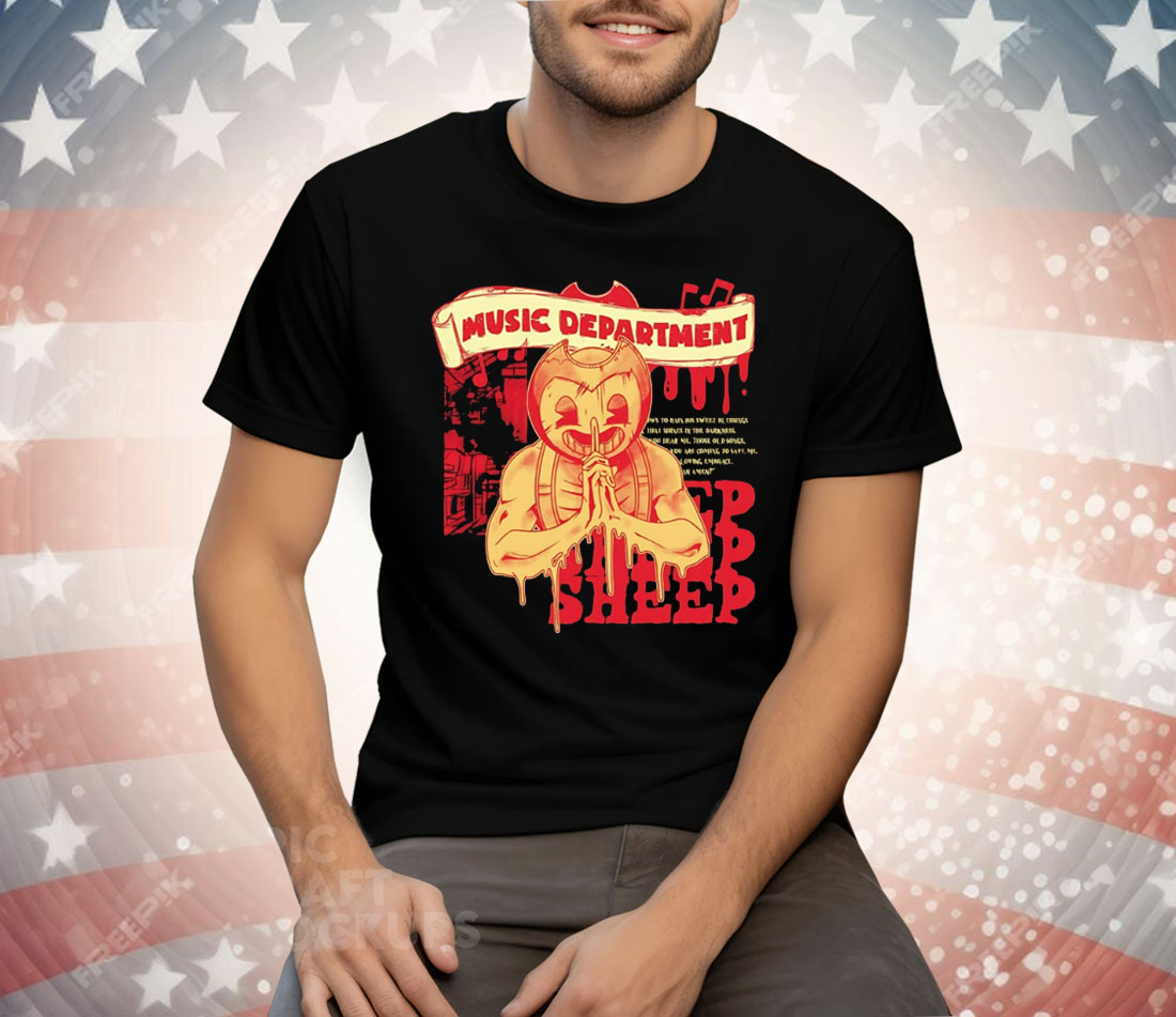 Music Department Sheep Tee Shirt