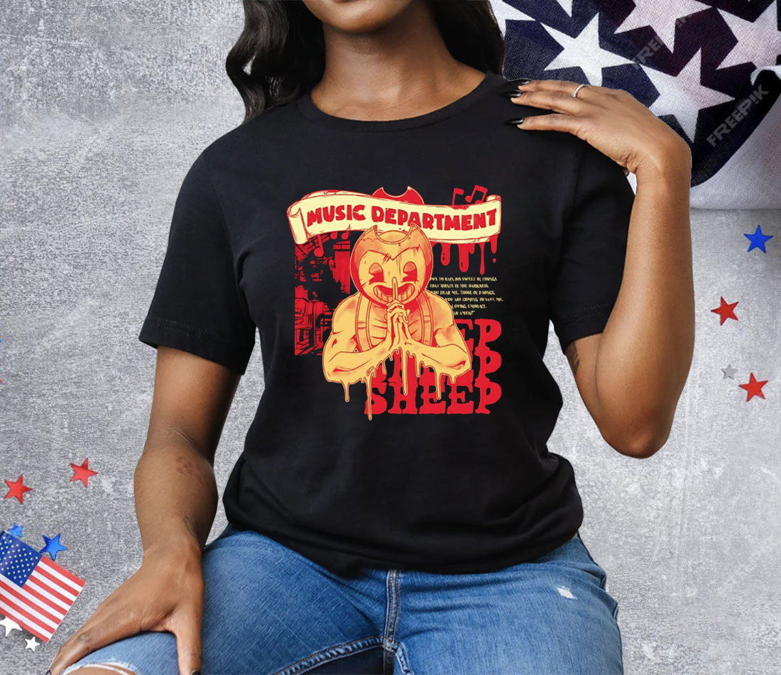Music Department Sheep Tee Shirt