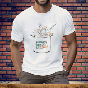 New Orleans Saints Statement Goods Cream NFL Origins New Orleans Crawfish Boil Tee Shirt