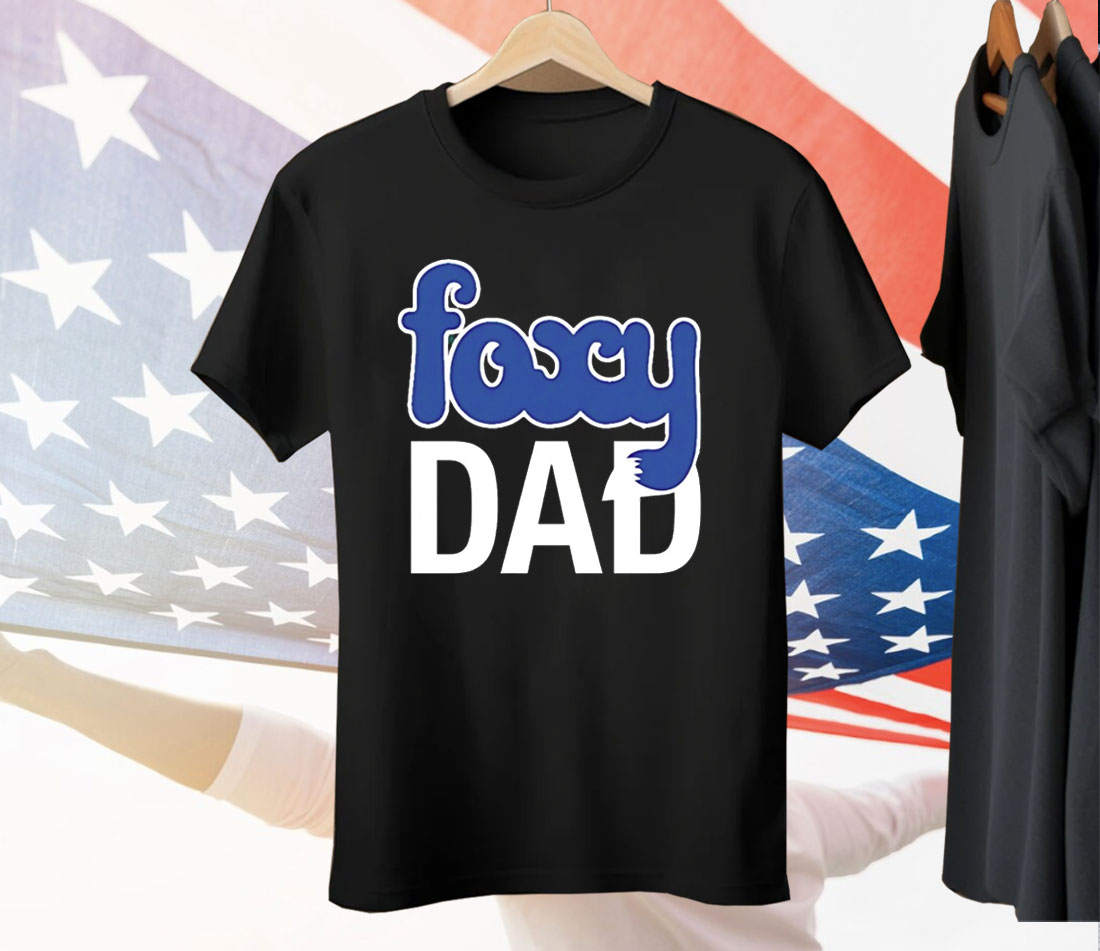 Nick Wilde Wearing Foxy Dad Tee Shirt