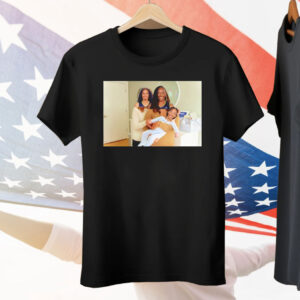 Nneka Ogwumike And Skylar Diggins-Smith Hug Baby Gabby Williams Tee Shirt