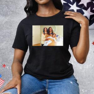 Nneka Ogwumike And Skylar Diggins-Smith Hug Baby Gabby Williams Tee Shirt
