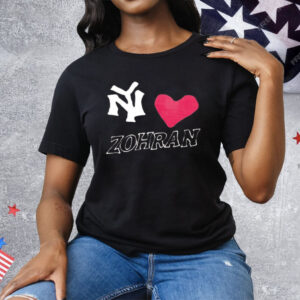 Ny Love Zohran Mamdani New York Tee Shirt