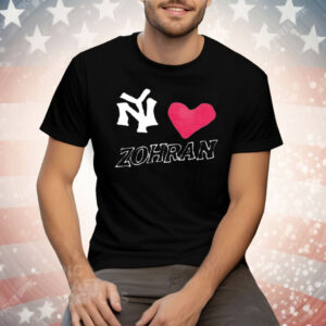 Ny Love Zohran Mamdani New York Tee Shirt