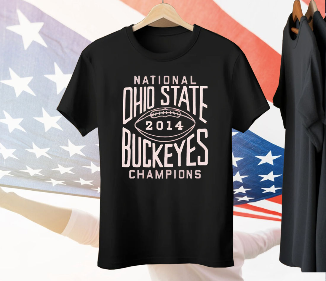 Ohio State Buckeyes National Champions 2014 Tee Shirt