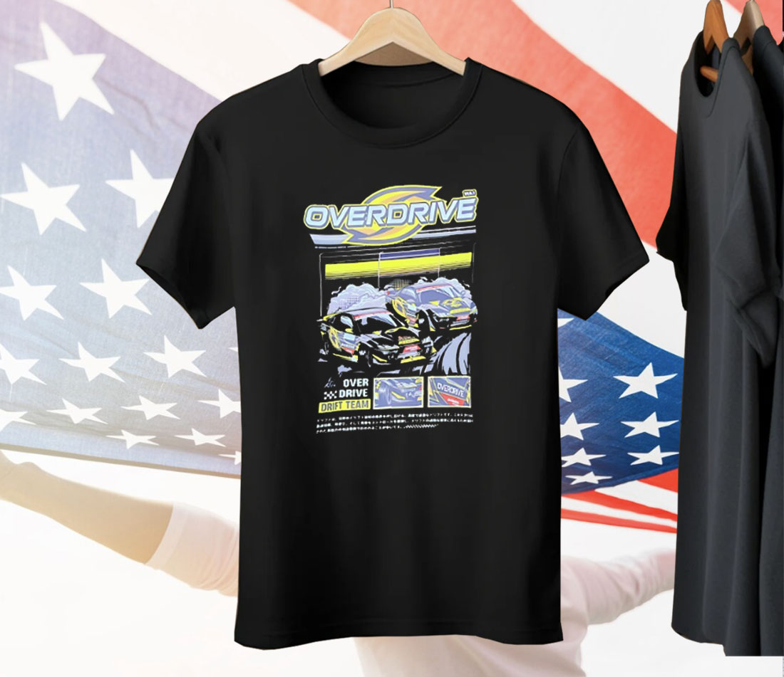 Overdrive Over Drive Drift Team Tee Shirt
