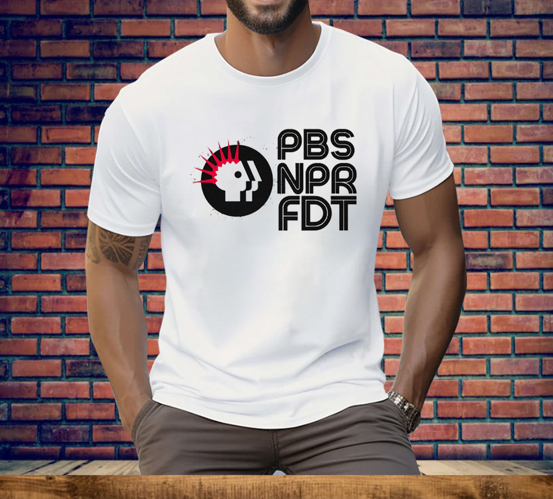 PBS NPR Punk Tee Shirt