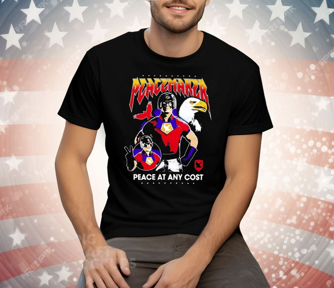 Peacemaker Peace At Any Cost DC Comics Tee Shirt