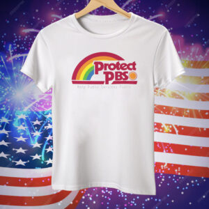 Protect PBS Rainbow Tee Shirt