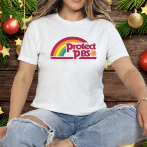 Protect PBS Rainbow Tee Shirt