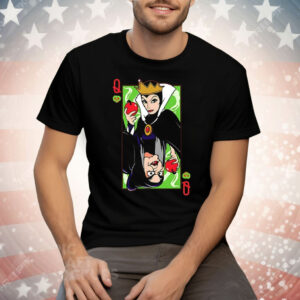 Queen Grimhilde The Queen Of Envy And Beauty Playing Card Tee Shirt