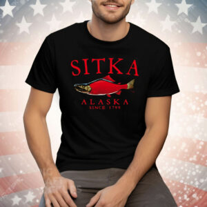 Salmon Sitka Alaska since 1799 Tee Shirt