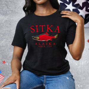 Salmon Sitka Alaska since 1799 Tee Shirt