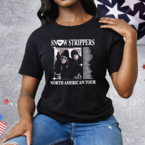 Snow Strippers North American Tour Tee Shirt