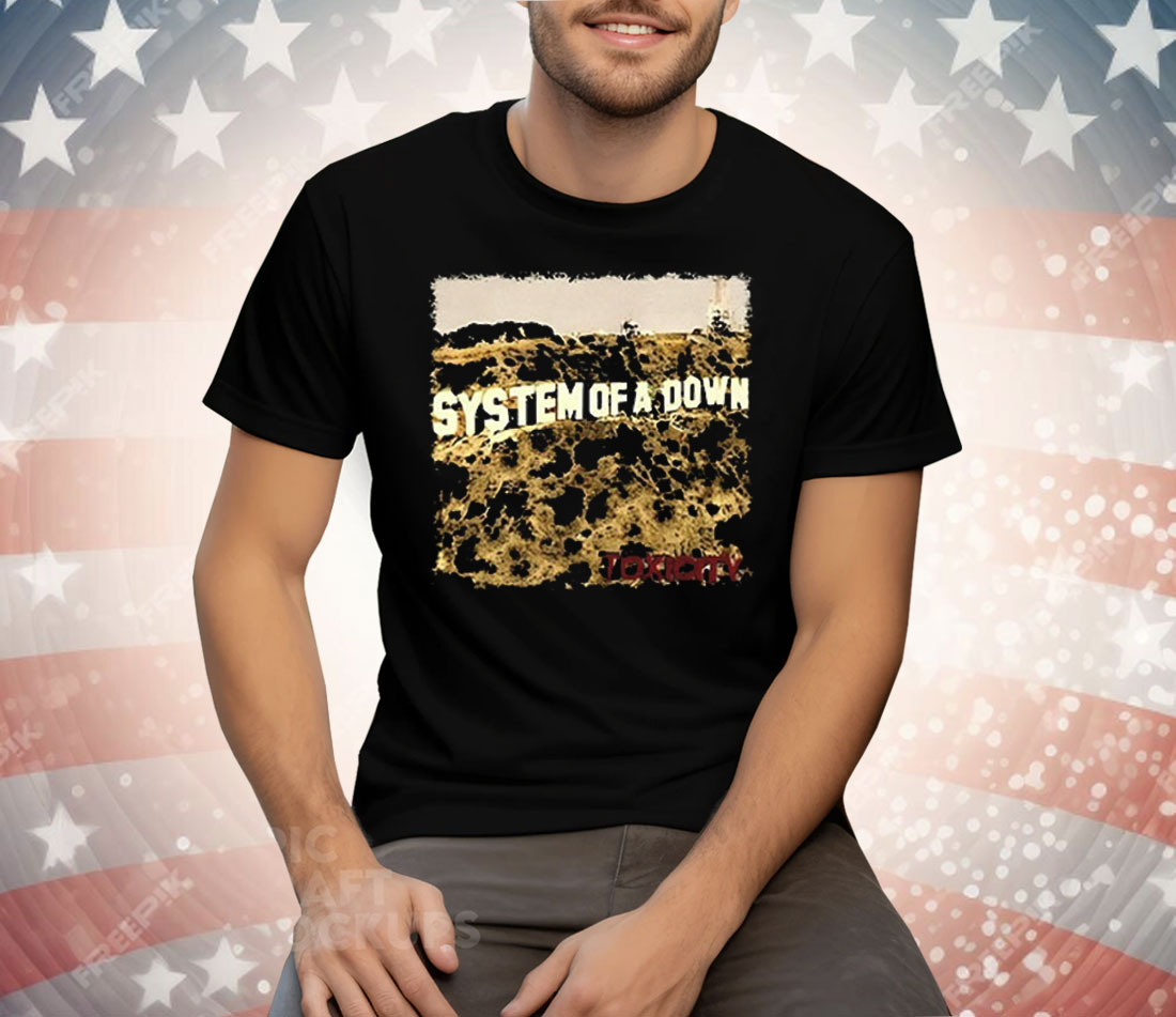 System Of A Down Toxic City Tee Shirt
