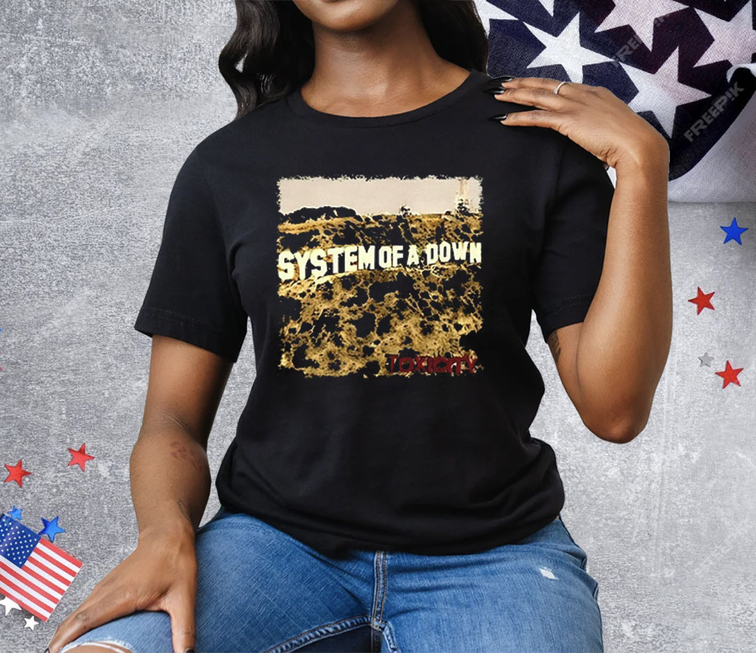 System Of A Down Toxic City Tee Shirt