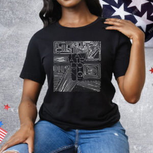 Tavair Dominque Hand-Drawn Stacked Tee Shirt