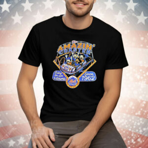 The Amazin’ Coaster Riding The Ups And Downs Since 1962 New York Mets Tee Shirt