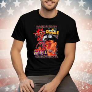 The Heartbreak Kid Royal Rumble Back 2 Back WWF Tee Shirt