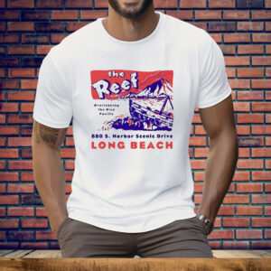 The Reef Long Beach Overlooking The Blue Pacific Tee Shirt