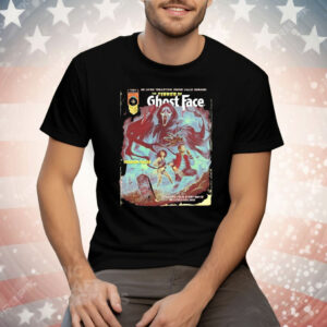 The Terror Of Ghostface He Lives Terrifying Phone Calls Horror Terror Tales Tee Shirt
