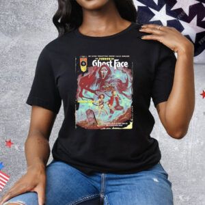 The Terror Of Ghostface He Lives Terrifying Phone Calls Horror Terror Tales Tee Shirt