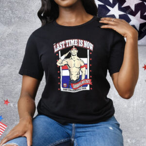 The Last Time Is Now John Cena Farewell Tour Summerslam 2025 Tee Shirt