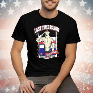 The Last Time Is Now John Cena Farewell Tour Summerslam 2025 Tee Shirt