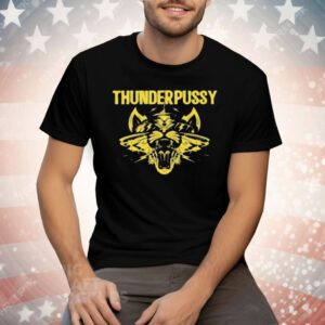 Thunderpussy Cat Head Tee Shirt
