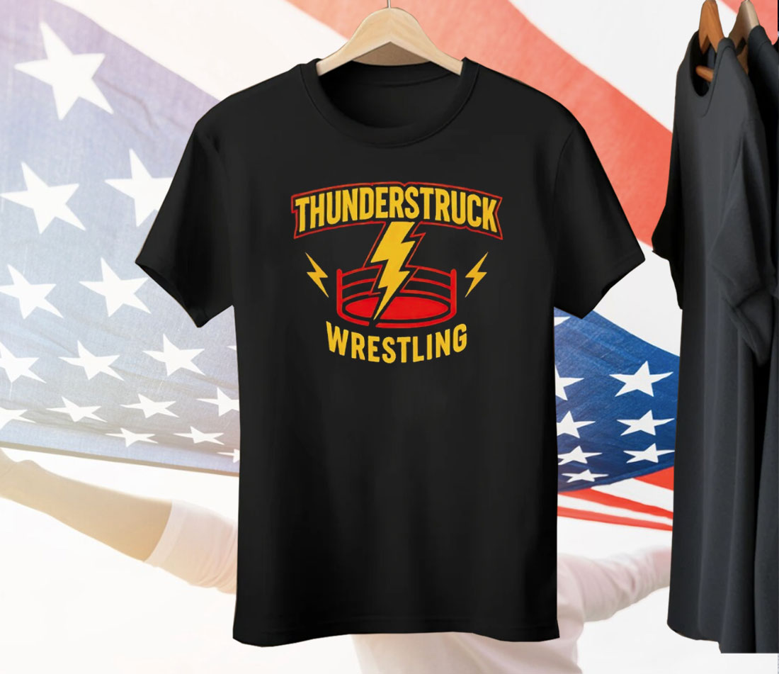 Thunderstruck Wrestling Tee Shirt