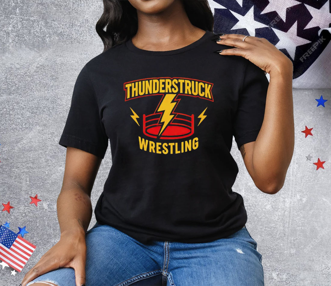 Thunderstruck Wrestling Tee Shirt