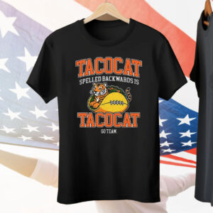 Tiger Tacocat Spelled Backwards Is Tacocat Tee Shirt