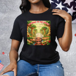 Tony Pepperoni Welcome To The Jungle Pizza Tee Shirt