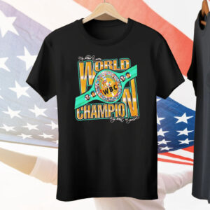 WBC World Champion My Blood Is Green My Heart Gold Boxing Tee Shirt